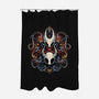 Mysteries Of The Hollow-None-Polyester-Shower Curtain-glitchygorilla