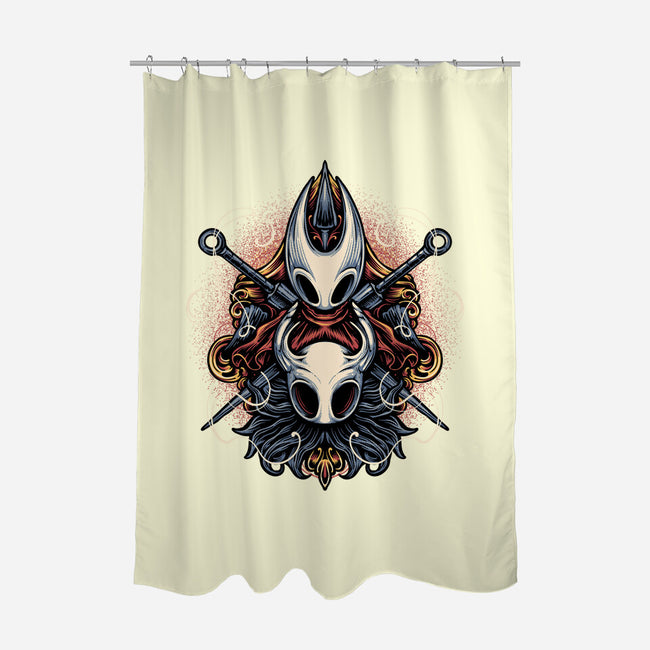 Mysteries Of The Hollow-None-Polyester-Shower Curtain-glitchygorilla