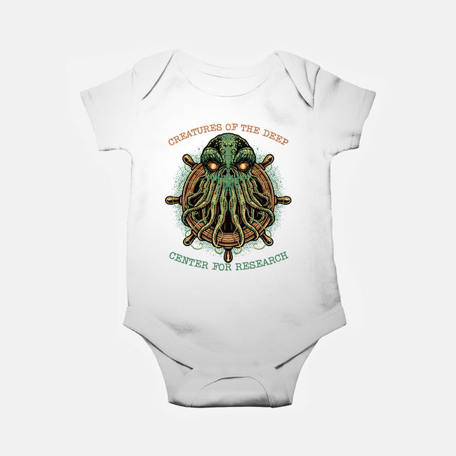 Creatures Of The Deep-Baby-Basic-Onesie-glitchygorilla