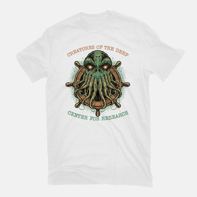 Creatures Of The Deep-Womens-Fitted-Tee-glitchygorilla