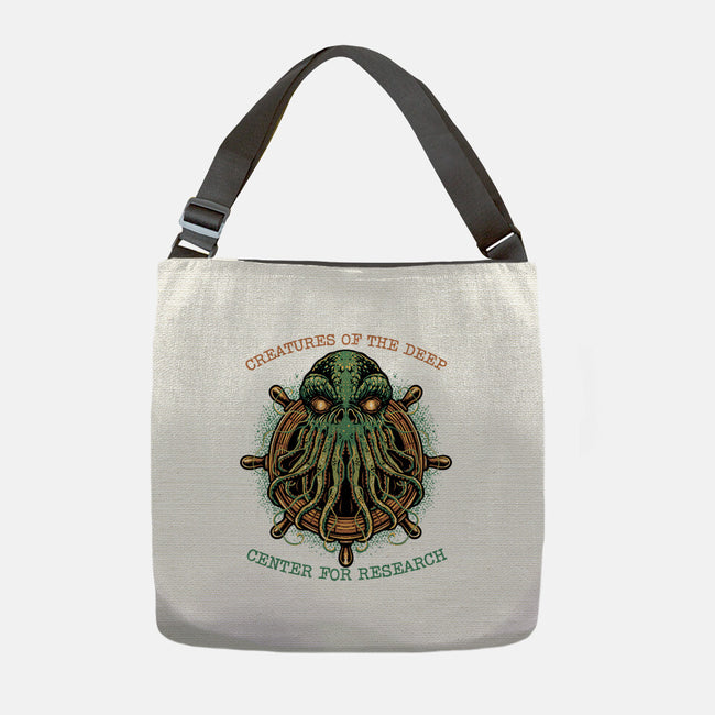 Creatures Of The Deep-None-Adjustable Tote-Bag-glitchygorilla