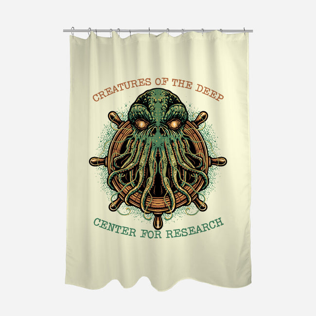 Creatures Of The Deep-None-Polyester-Shower Curtain-glitchygorilla