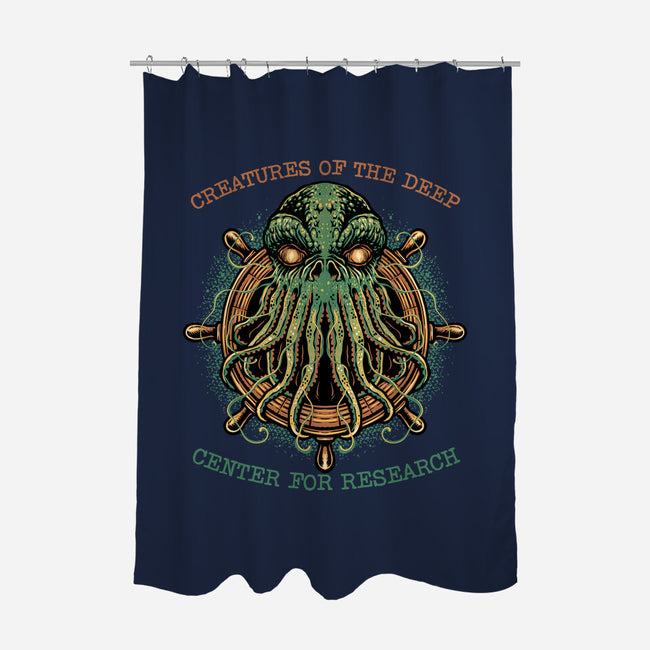 Creatures Of The Deep-None-Polyester-Shower Curtain-glitchygorilla