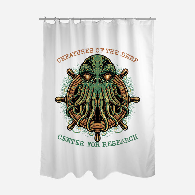 Creatures Of The Deep-None-Polyester-Shower Curtain-glitchygorilla