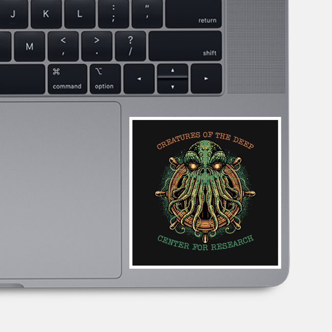 Creatures Of The Deep-None-Glossy-Sticker-glitchygorilla