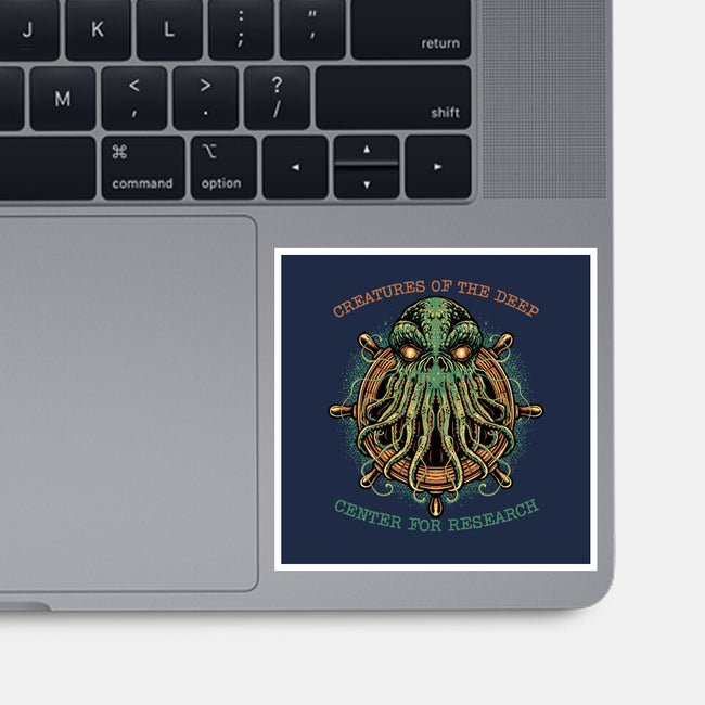 Creatures Of The Deep-None-Glossy-Sticker-glitchygorilla