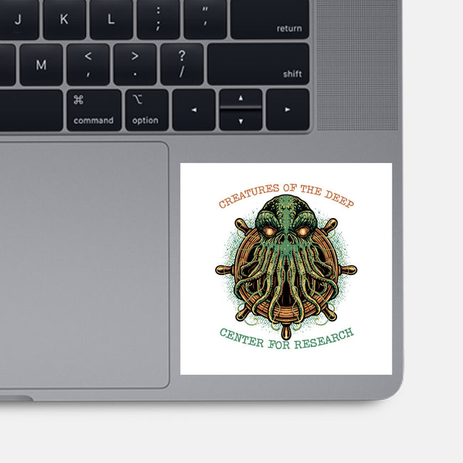Creatures Of The Deep-None-Glossy-Sticker-glitchygorilla