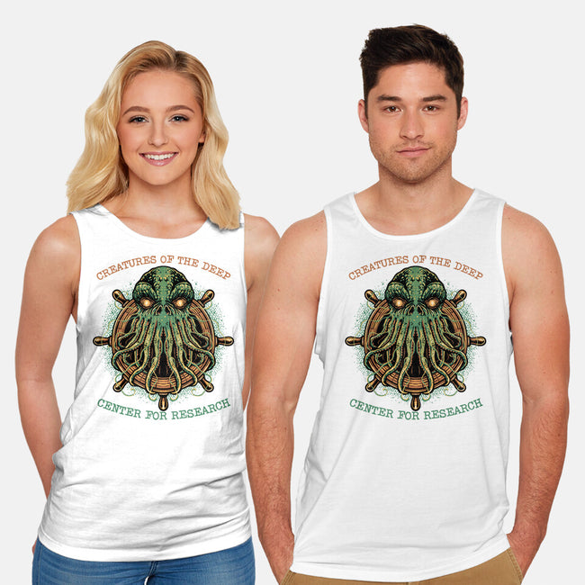 Creatures Of The Deep-Unisex-Basic-Tank-glitchygorilla