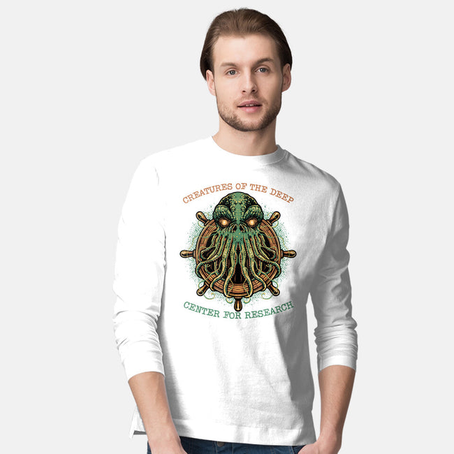Creatures Of The Deep-Mens-Long Sleeved-Tee-glitchygorilla