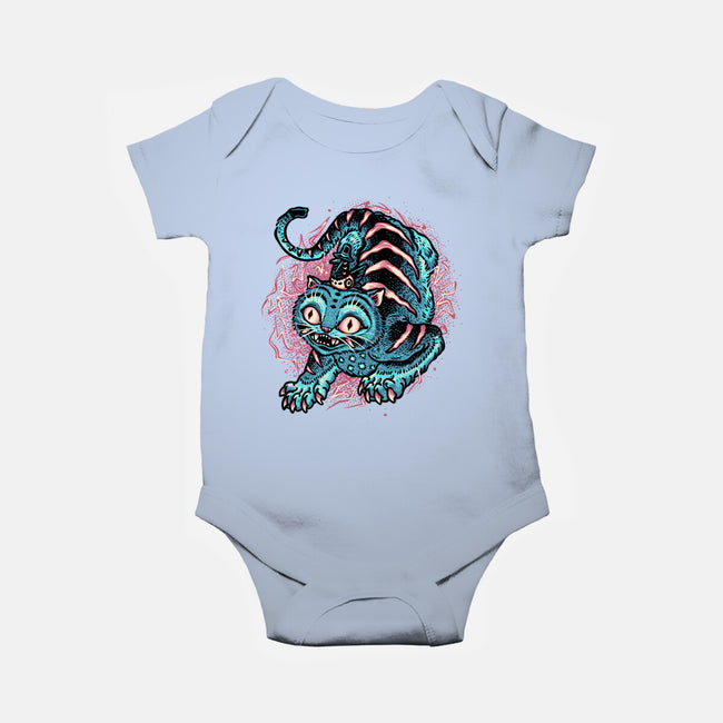 Blue Tiger Companion-Baby-Basic-Onesie-glitchygorilla