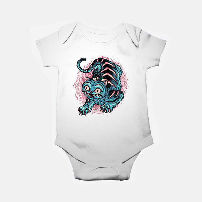 Blue Tiger Companion-Baby-Basic-Onesie-glitchygorilla