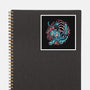 Blue Tiger Companion-None-Glossy-Sticker-glitchygorilla