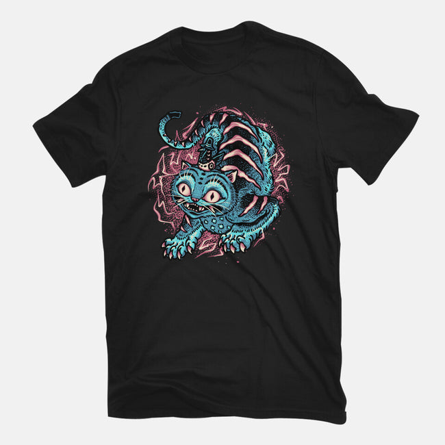 Blue Tiger Companion-Mens-Basic-Tee-glitchygorilla