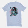 Blue Tiger Companion-Mens-Premium-Tee-glitchygorilla