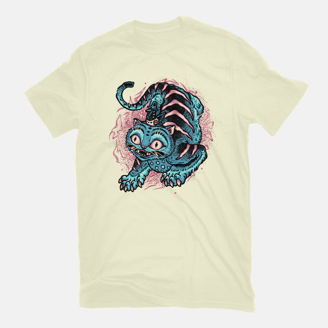 Blue Tiger Companion-Mens-Basic-Tee-glitchygorilla