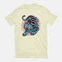Blue Tiger Companion-Mens-Basic-Tee-glitchygorilla