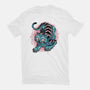 Blue Tiger Companion-Mens-Premium-Tee-glitchygorilla