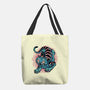 Blue Tiger Companion-None-Basic Tote-Bag-glitchygorilla