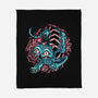 Blue Tiger Companion-None-Fleece-Blanket-glitchygorilla