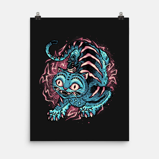 Blue Tiger Companion-None-Matte-Poster-glitchygorilla