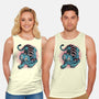 Blue Tiger Companion-Unisex-Basic-Tank-glitchygorilla
