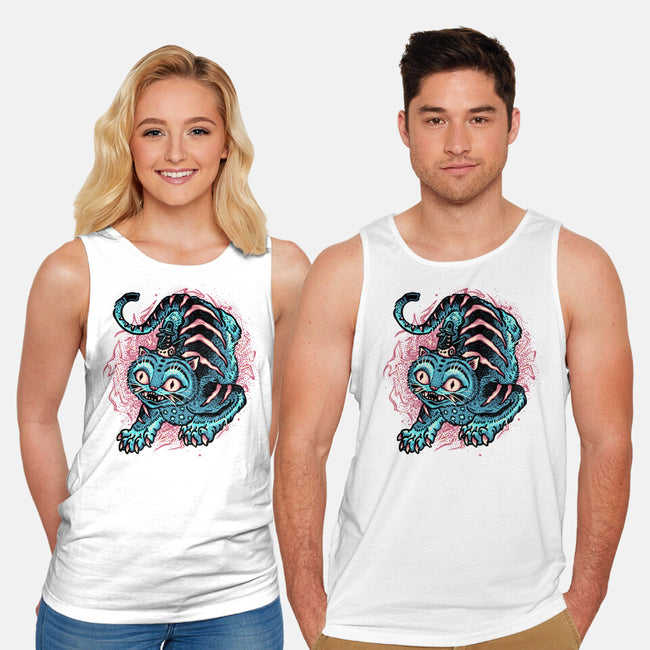 Blue Tiger Companion-Unisex-Basic-Tank-glitchygorilla