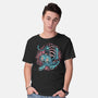 Blue Tiger Companion-Mens-Basic-Tee-glitchygorilla
