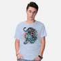 Blue Tiger Companion-Mens-Basic-Tee-glitchygorilla