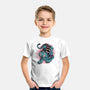 Blue Tiger Companion-Youth-Basic-Tee-glitchygorilla