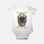 When In Doubt Hug It Out-Baby-Basic-Onesie-glitchygorilla