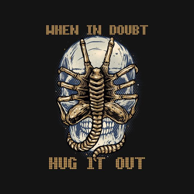 When In Doubt Hug It Out-Mens-Heavyweight-Tee-glitchygorilla