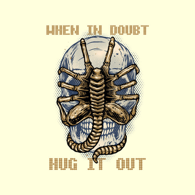 When In Doubt Hug It Out-None-Basic Tote-Bag-glitchygorilla