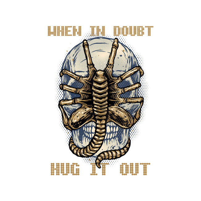 When In Doubt Hug It Out-Mens-Heavyweight-Tee-glitchygorilla