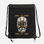 When In Doubt Hug It Out-None-Drawstring-Bag-glitchygorilla