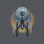 The Sun And The Enterprise-Mens-Heavyweight-Tee-glitchygorilla