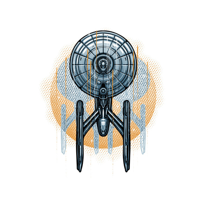 The Sun And The Enterprise-Mens-Heavyweight-Tee-glitchygorilla