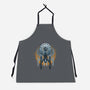 The Sun And The Enterprise-Unisex-Kitchen-Apron-glitchygorilla