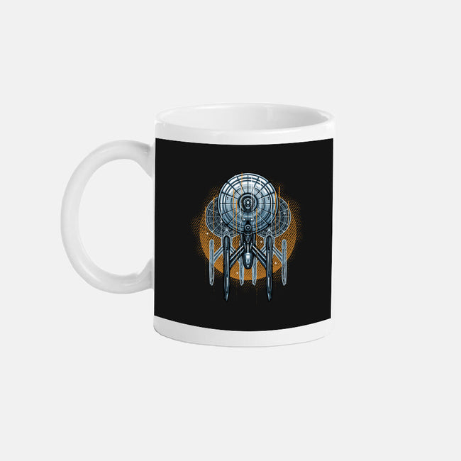 The Sun And The Enterprise-None-Mug-Drinkware-glitchygorilla