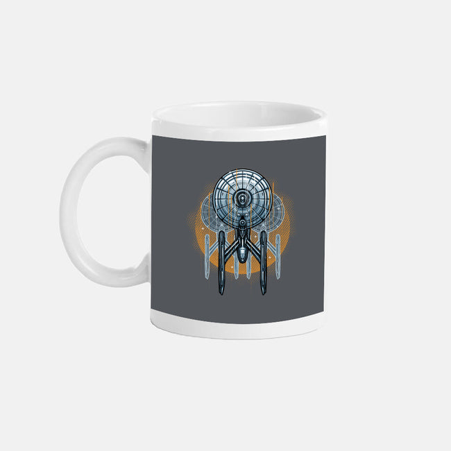 The Sun And The Enterprise-None-Mug-Drinkware-glitchygorilla