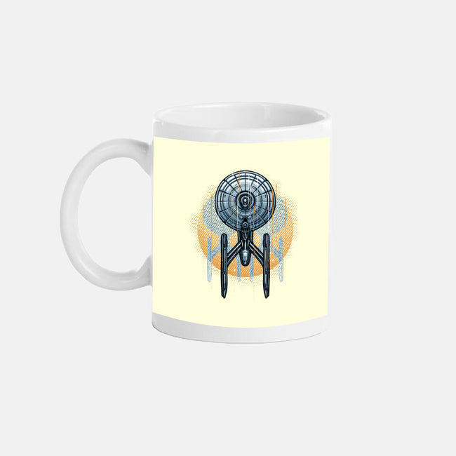 The Sun And The Enterprise-None-Mug-Drinkware-glitchygorilla