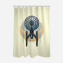 The Sun And The Enterprise-None-Polyester-Shower Curtain-glitchygorilla