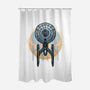 The Sun And The Enterprise-None-Polyester-Shower Curtain-glitchygorilla