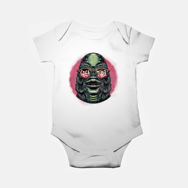 Creature Feature-Baby-Basic-Onesie-glitchygorilla