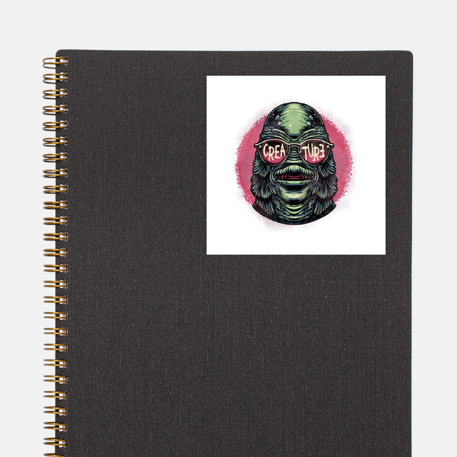 Creature Feature-None-Glossy-Sticker-glitchygorilla