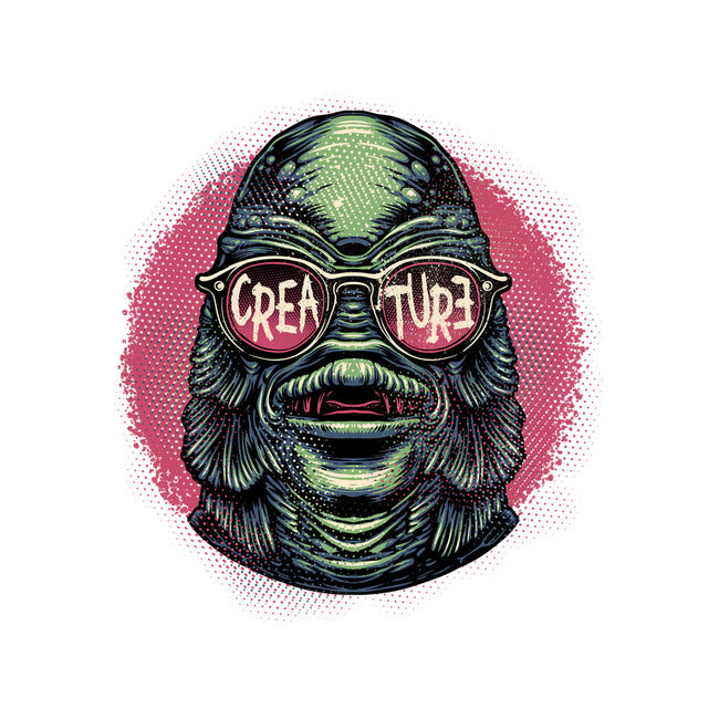 Creature Feature-Womens-Fitted-Tee-glitchygorilla