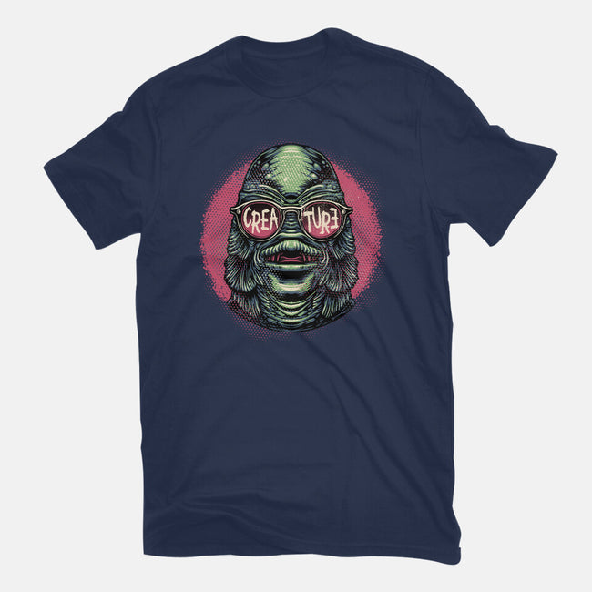 Creature Feature-Womens-Fitted-Tee-glitchygorilla