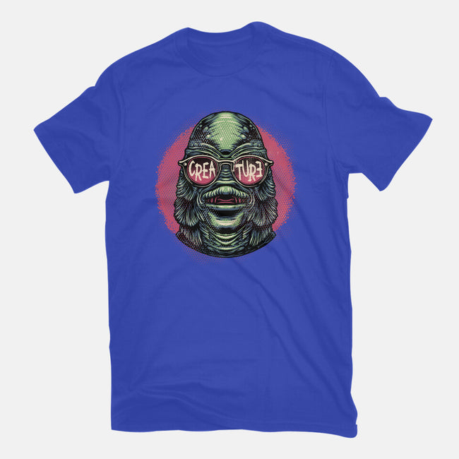 Creature Feature-Womens-Fitted-Tee-glitchygorilla