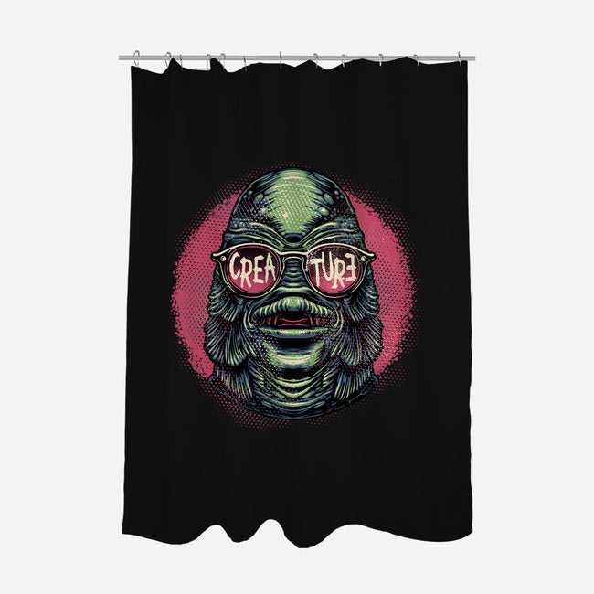 Creature Feature-None-Polyester-Shower Curtain-glitchygorilla