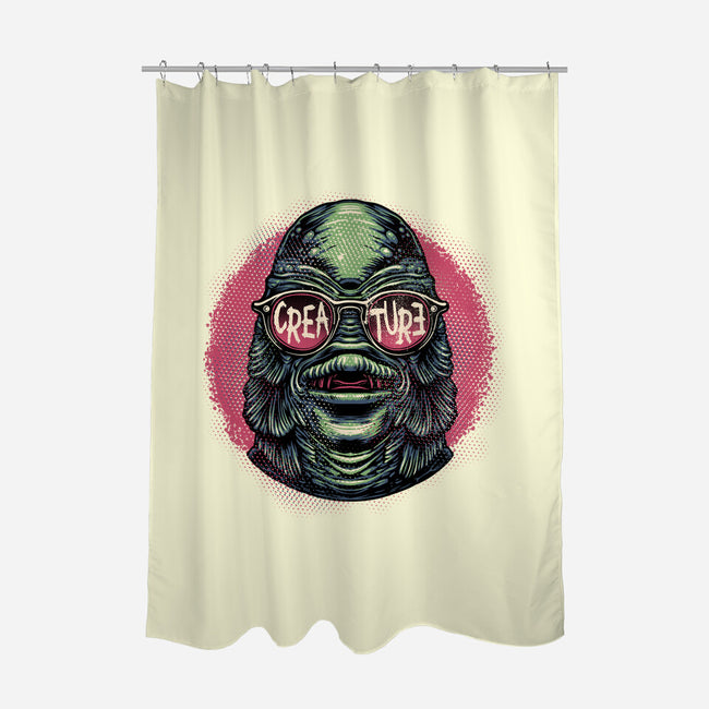 Creature Feature-None-Polyester-Shower Curtain-glitchygorilla