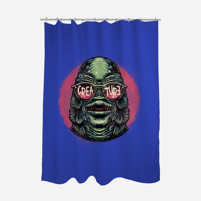 Creature Feature-None-Polyester-Shower Curtain-glitchygorilla